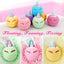 Unicorn Bath Bomb with Squishy Toys Inside