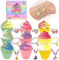 Cupcake Bath Bombs with Surprise Inside