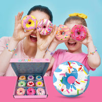 Donut Bath Bombs With Surprise Inside