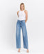 WINSLET SUPER HIGH RISE FULL LENGTH WIDE BARREL JEANS