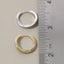 Pave Cz And Polished Huggie Hoop Earring Set: S