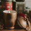 Holiday Soy Candle - 13.5 oz Antique Gold Bell Jar
