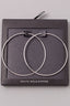 Skinny 60mm Hoop Earrings