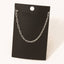 Gold Dipped Chain Link Necklace: G