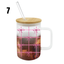 16oz Coffee Mug With Bamboo Lid & Straw
