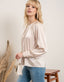Brynnae Satin Top - Champagne