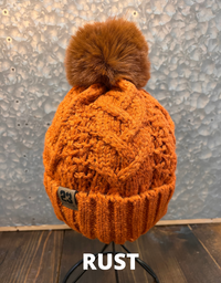 23 Gratitude Pom Pom Beanie