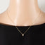 Dainty Chain Oval Cz Halo Solitaire Pendant Necklace: S