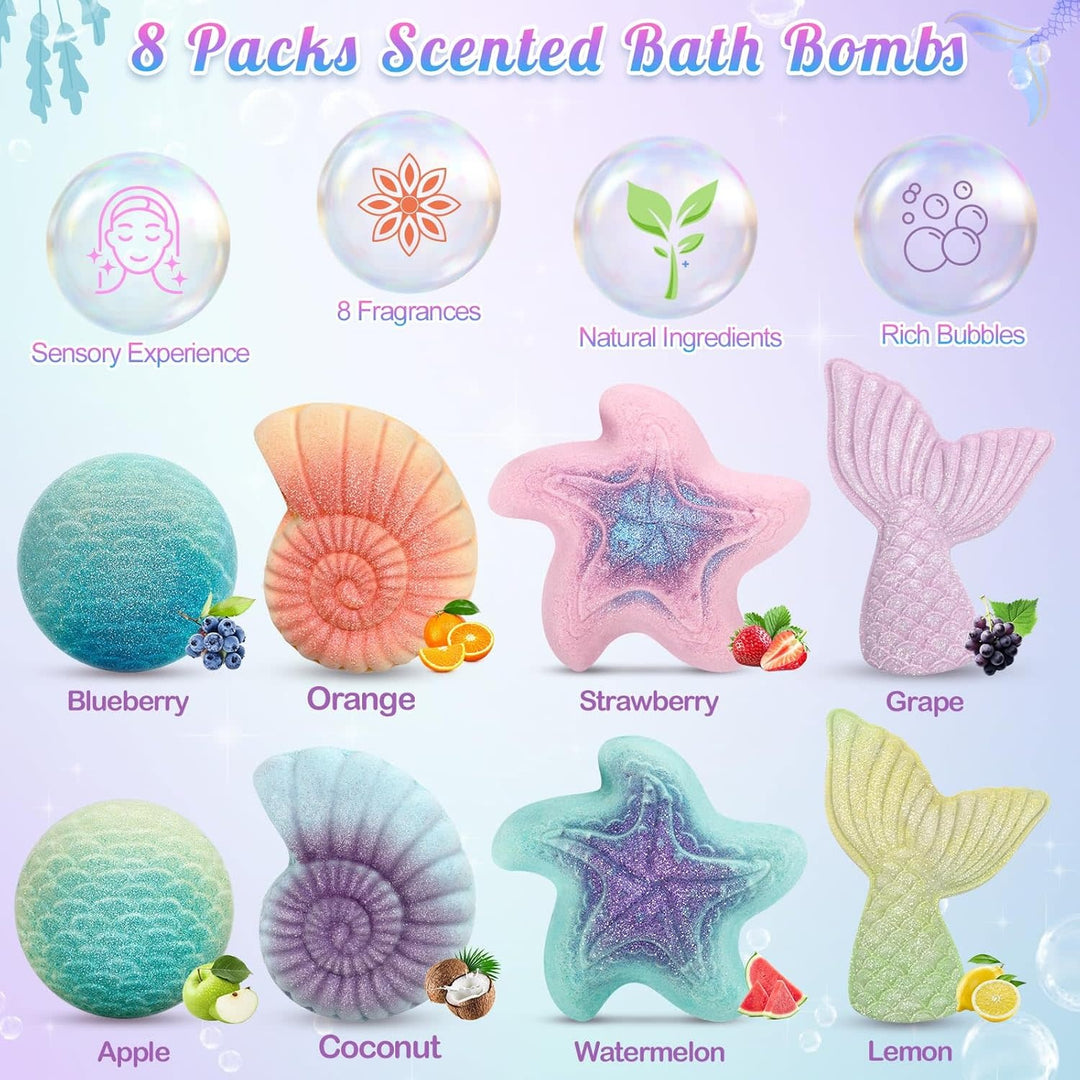 Mermaid Theme Bathbomb with Suprise Inside