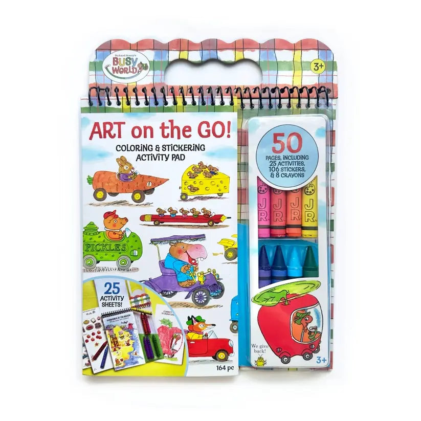 Richard Scarry's Busy World Art On the Go!