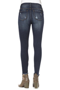 Maternity Distressed Frayed Ankle