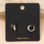 Cz Mini Huggie Hoop Earrings: S