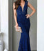 Navy Sleeveless Lace Bodycon Dress