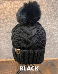 23 Gratitude Pom Pom Beanie