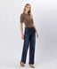 WILLOW 90'S VINTAGE SUPER HIGH RISE DARK WASH LOOSE JEANS