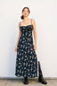 Dancing Moon Front Tie Slit Sleeveless Maxi Dress