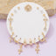 Ten Piece Assorted Cz Cross Earrings Set: SMT