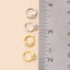 Cz Mini Huggie Hoop Earrings: G