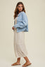 Cotton Denim Shirt With Pockets - Light