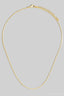 Gold Dipped Spiral Dainty Classic Chain Necklace