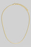 Gold Dipped Spiral Chain Necklace