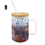 16oz Coffee Mug With Bamboo Lid & Straw
