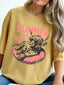 Summer Vibes Highland Cow Graphic - Mustard