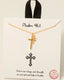 Cz Pave Cross Pednant Necklace
