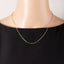Gold Dainty Paperclip Chain Necklace: G