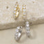 Mixed Cz Round And Baguette Huggie Earring Set: G