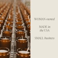 Christmas Tree Soy Candle - Amber Jar - 9 oz