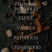 Palo Santo Patchouli Hanging Air Freshener