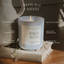Something Blue Soy Candle - Blue Matte Jar - 15 oz (Salt and Sea)