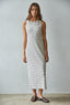 Alena Striped Ribbed Maxi