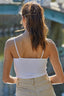 Essential Solid Cami: White