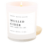 Mulled Cider Soy Candle - White Jar - 11 oz
