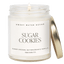 Sugar Cookies Soy Candle - Clear Jar - 9 oz