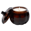Hello Fall Soy Candle - Amber Glass Pumpkin Jar - 20 oz