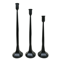 Cast Iron Taper Candle Holders