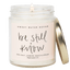 Be Still and Know Soy Candle - Clear Jar - 9 oz (Spa Day)
