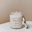 Thank You! Soy Candle - Clear Jar - 9 oz (Island Air)