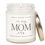 In My Mom Era Soy Candle - Clear Jar - 9 oz (Wildflowers and Salt)