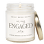 In My Engaged Era Soy Candle - Clear Jar - 9 oz (Wildflowers and Salt)