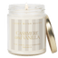 Cashmere and Vanilla Soy Patterned Candle - Clear Jar - 9 oz