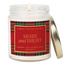 Merry and Bright Soy Candle - Patterned Clear Jar - 9 oz