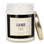 Game Day Black Soy Candle - Clear Jar - 9 oz