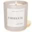 Farmhouse Soy Candle - Tan Matte Jar - 15 oz