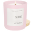 XOXO Soy Candle - Pink Matte Jar - 15 oz (Island Air)