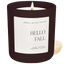 Hello Fall Soy Candle - Brown Matte Jar - 15 oz