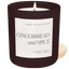 Gingerbread and Spice Soy Candle - Brown Matte Jar - 15 oz